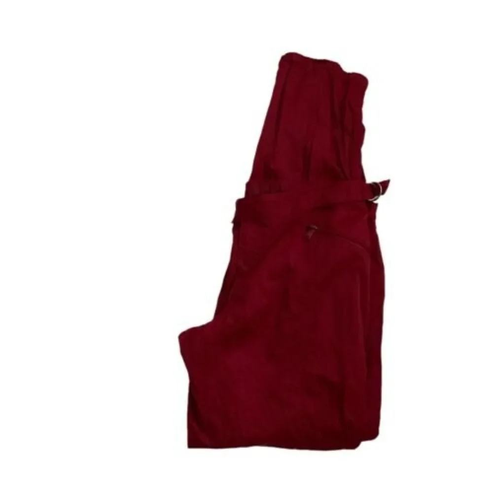 EXPRESS  Woman’s Maroon Jogging Style Pants ‎ Size Large Nylon